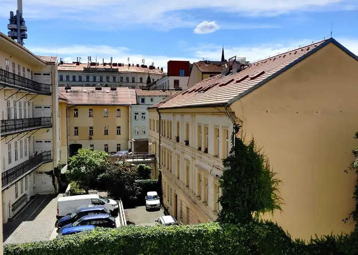Apartment Cozy Flat At Zizkov & Free Parking
